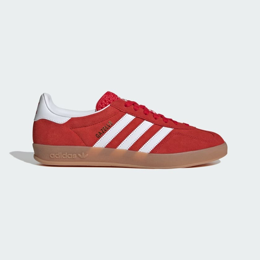 Ad Gazelle Indoor - Better Scarlet/Cloud White/Gum
