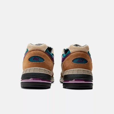 Palace x NB 991 Made in England – Taos Taupe/Grape Juice