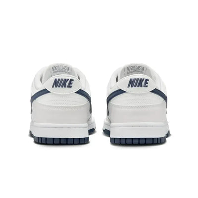 NK Dunk Low - Retro White Midnight Navy