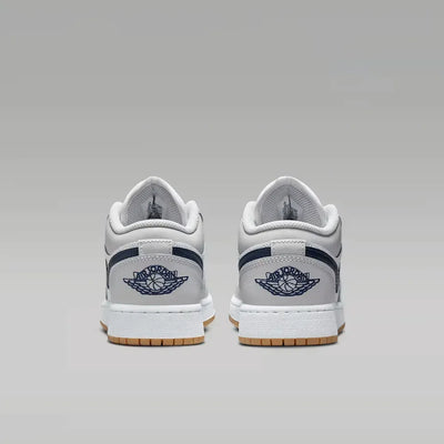 AJ 1 Low GS White Neutral Grey Midnight Navy