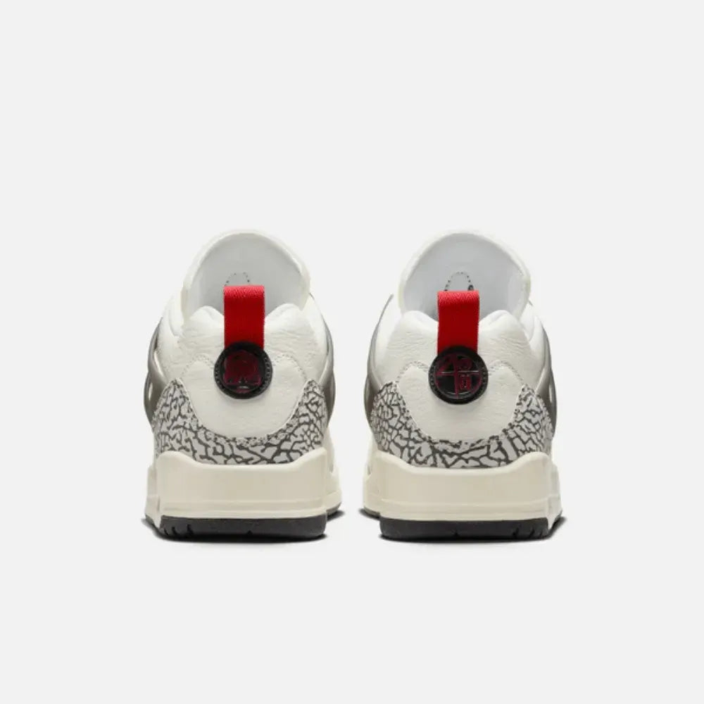 AJ Spizike Low Sail Anthracite Coconut Milk Varsity Red