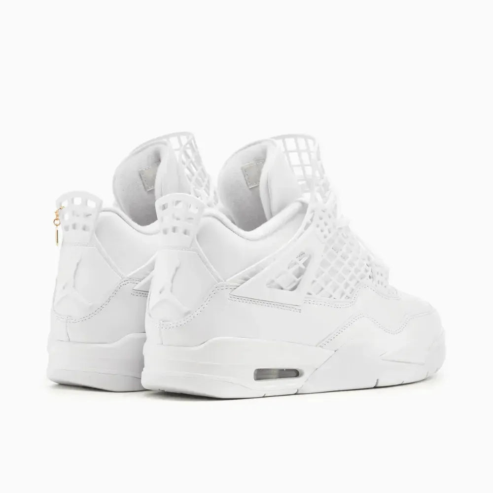 AJ 4 Net White