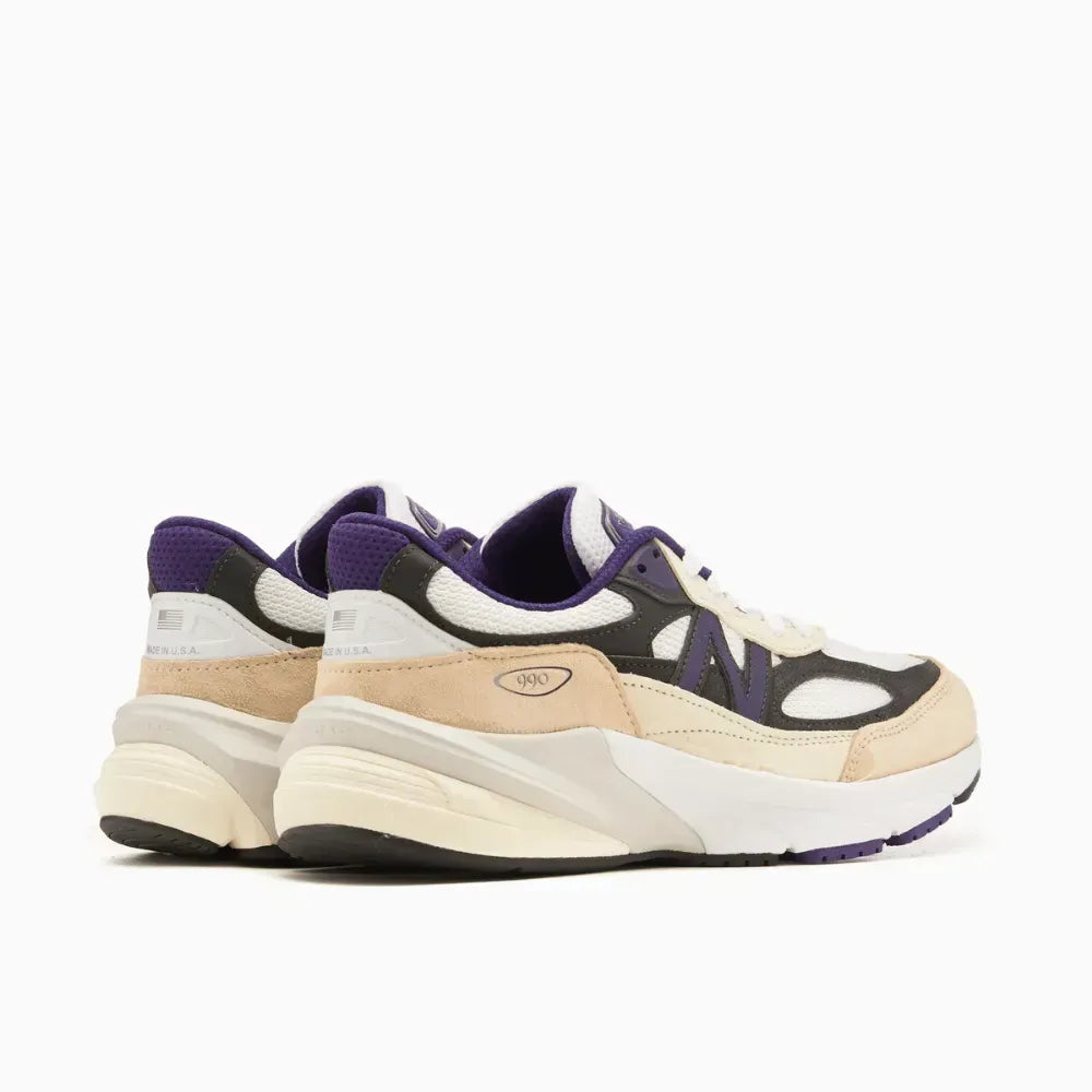 TS x NB 990v6 MiUSA – White Black Plum