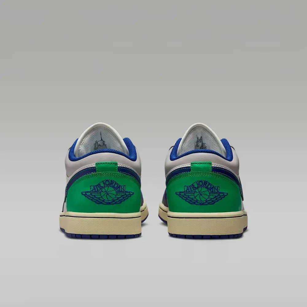 AJ 1 Low Sail Stadium Green Neutral Grey Deep Royal Blue
