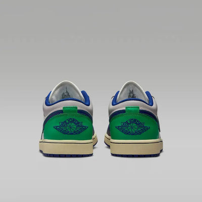 AJ 1 Low Sail Stadium Green Neutral Grey Deep Royal Blue