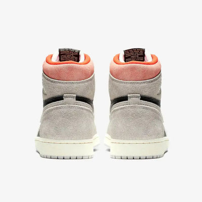 AJ 1 - Neutral Grey Hyper Crimson