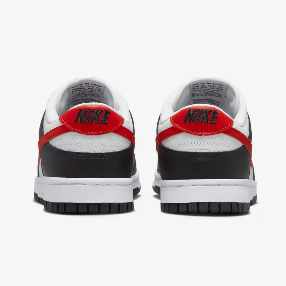 NK Dunk Low - Red Swoosh Panda