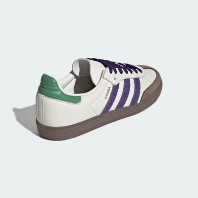 Ad Samba OG - White/Purple/Green