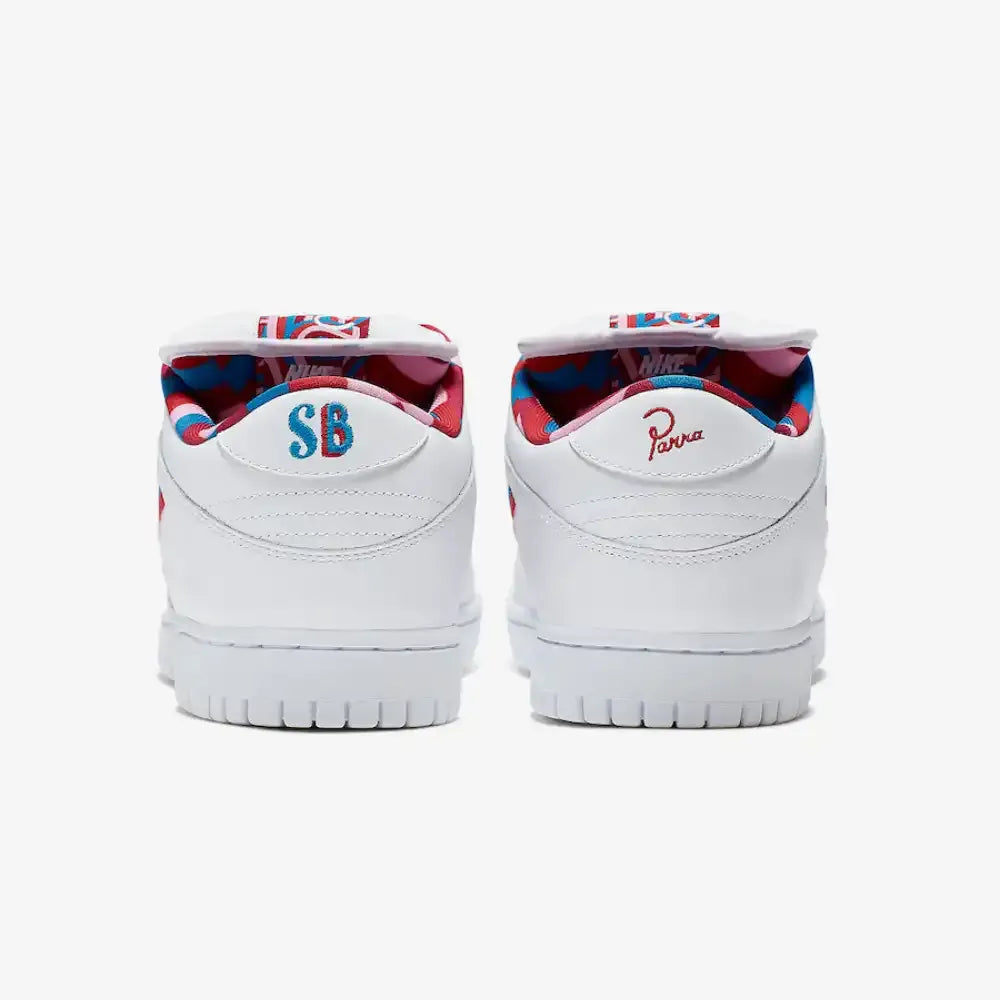 Parra x NK SB Dunk Low White