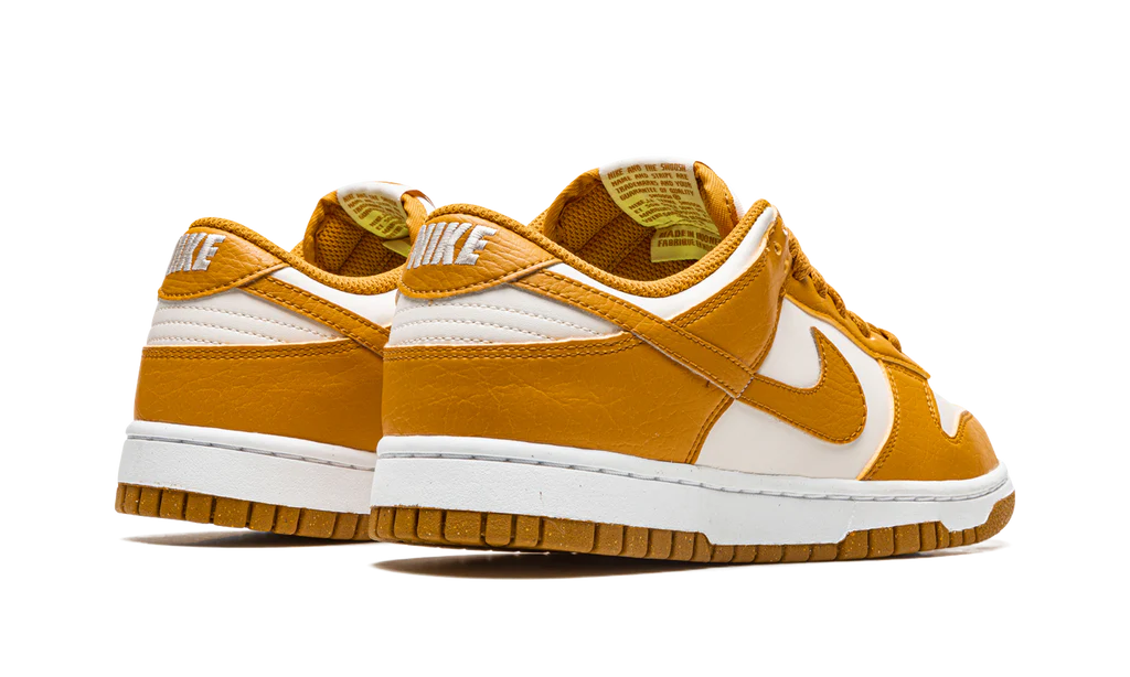 NK Dunk Low Next Nature Phantom Gold Suede