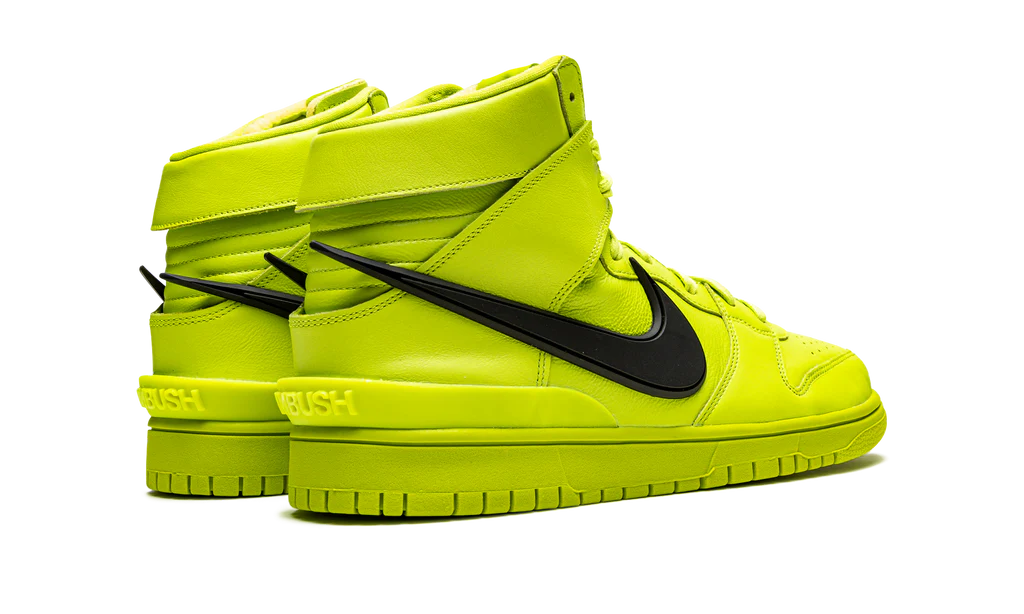 NK Dunk High Ambush Flash Lime