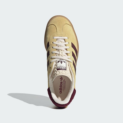 Ad Gazelle Bold - Almost Yellow/Maroon