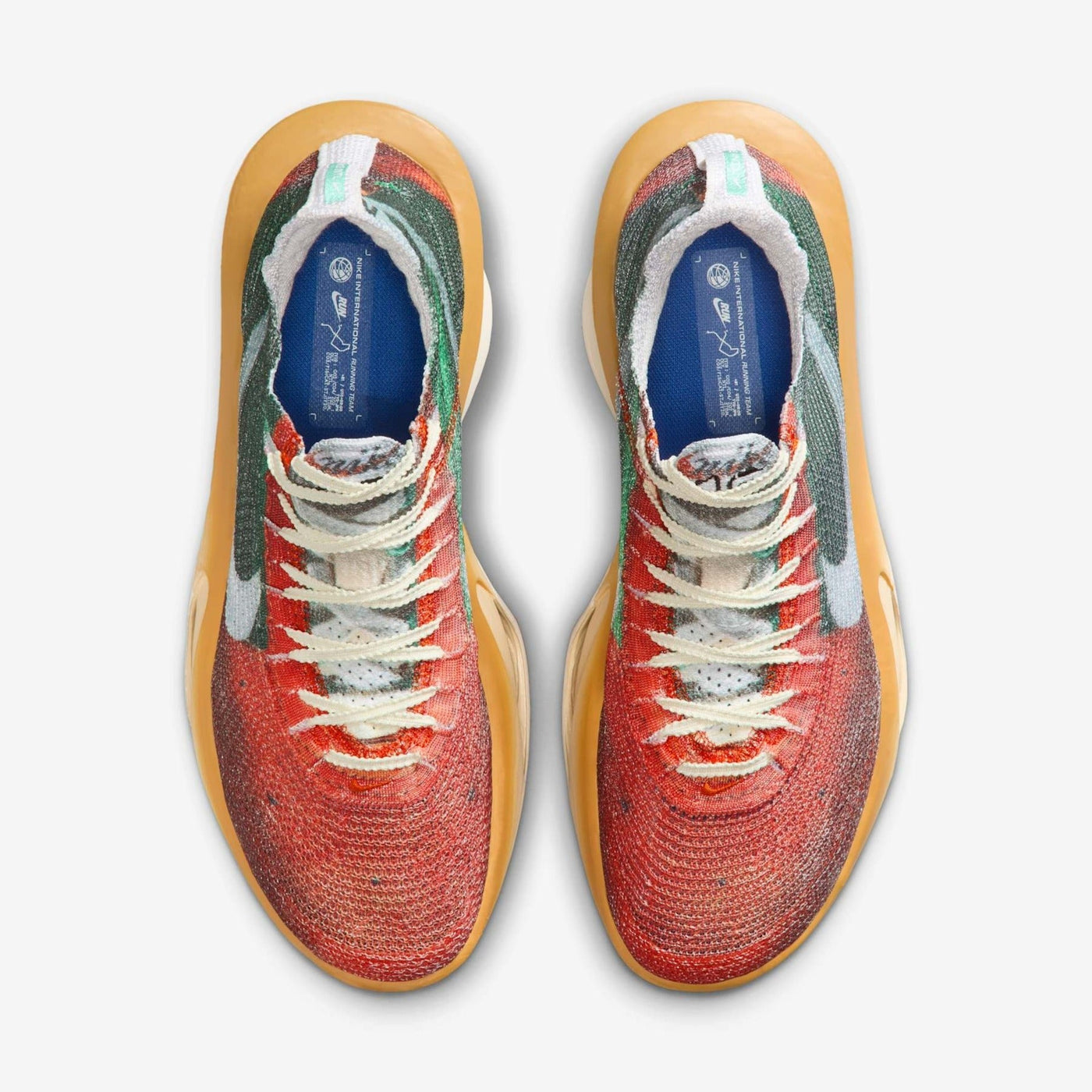 NK Air Zoom Alphafly 3 – Multi-Color/Light Aqua/Orange Glow