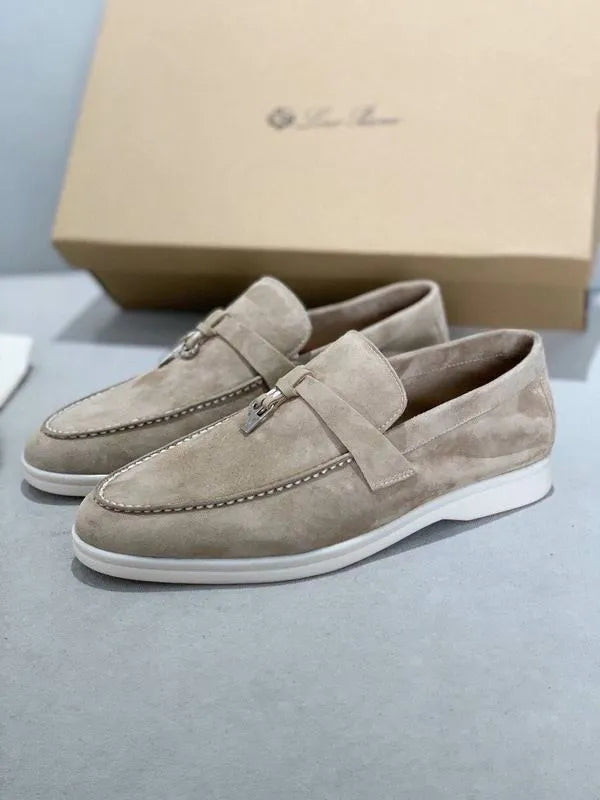 LRP Summer Walk Loafers – Beige Suede