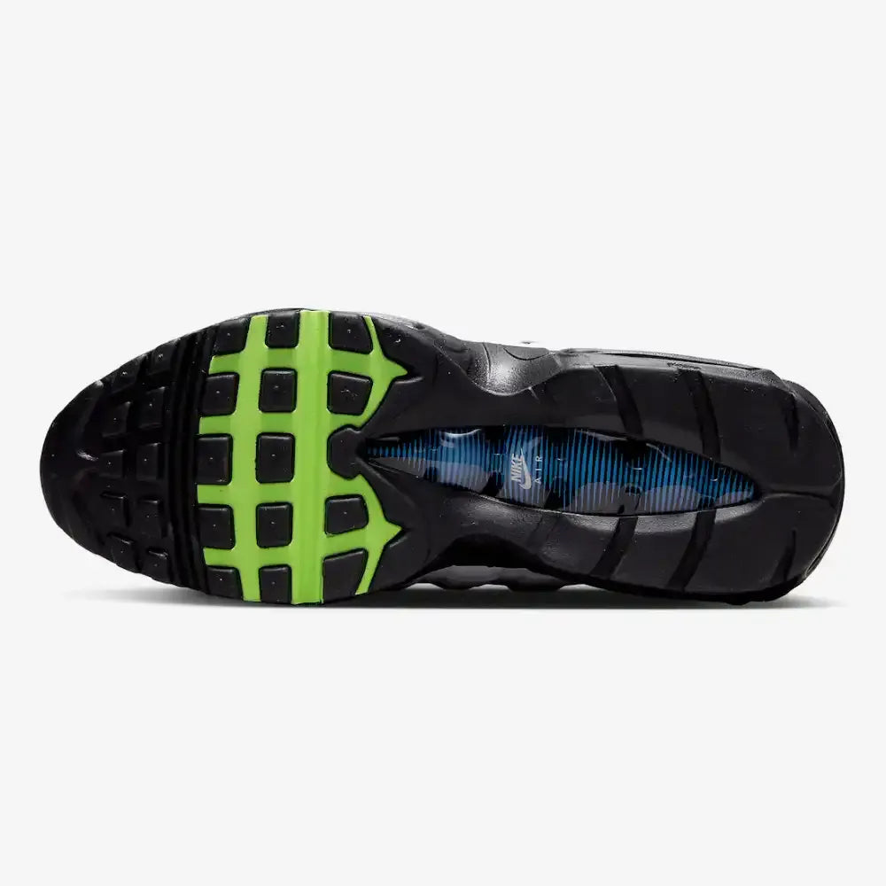 NK Air Max 95 Double Swooshes Black Blue