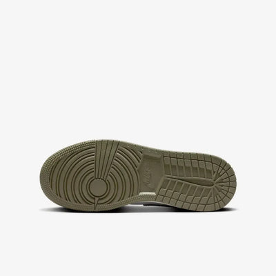 AJ 1 Low GS Black Toe Medium Olive