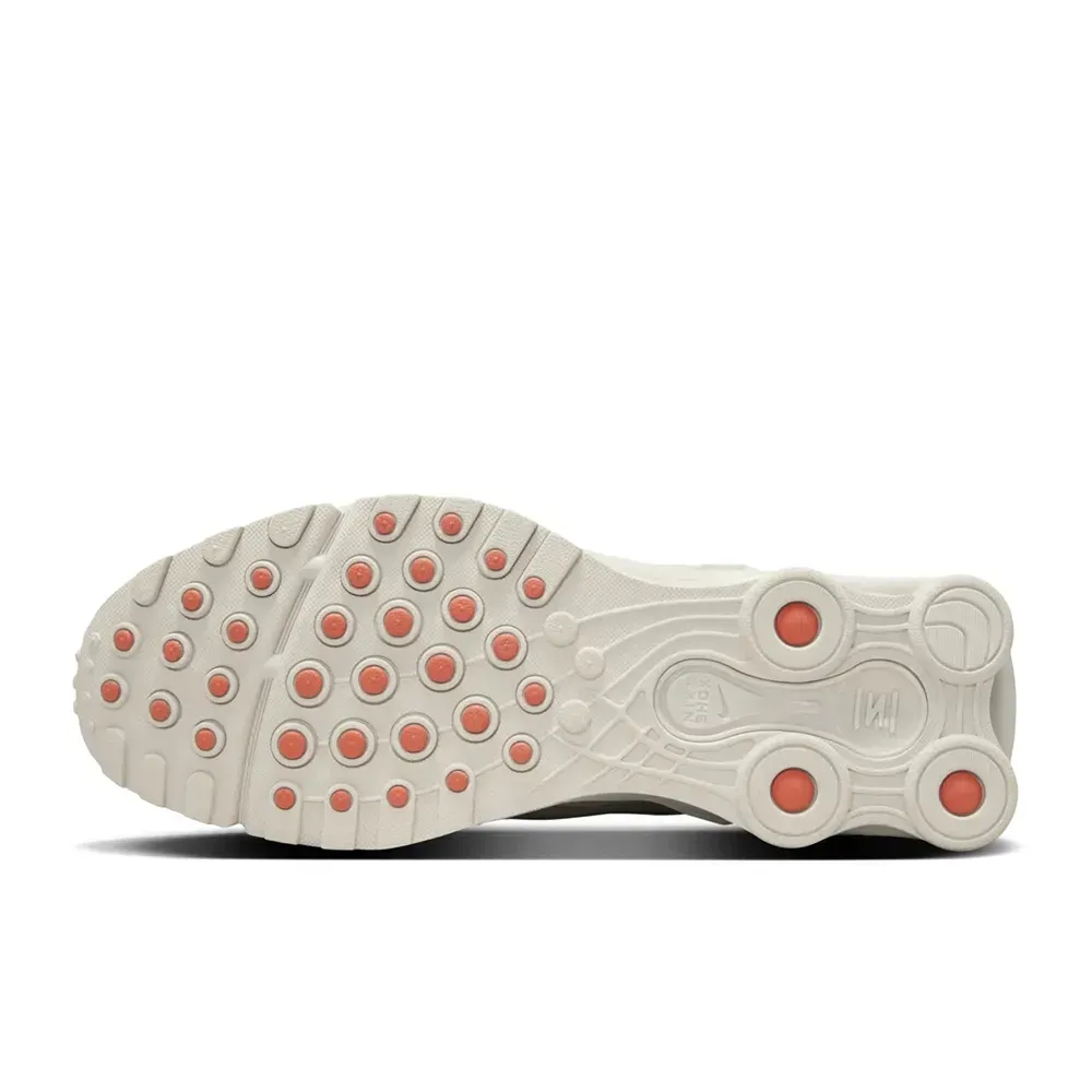 NK Shox Ride 2 Light Bone Turf Orange