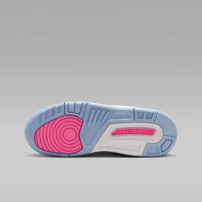 AJ 3 - White Cobalt Bliss Football Grey Pink Glow