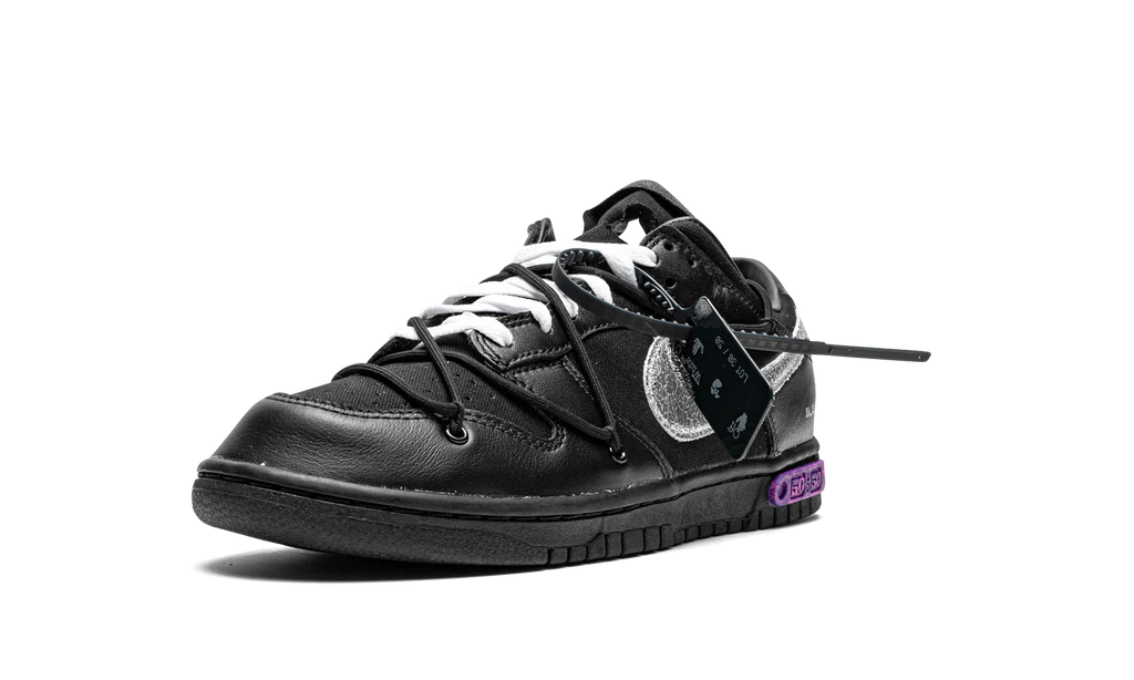 NK Dunk Low Off White Lot 50:50