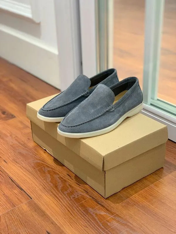 LRP Summer Walk Loafers – Grey Suede