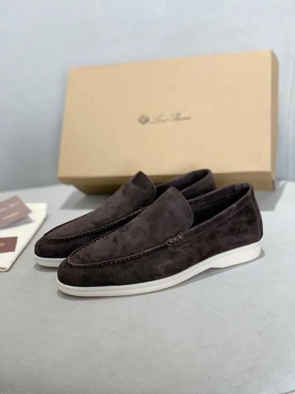 LRP Summer Walk Loafers – Dark Brown Suede