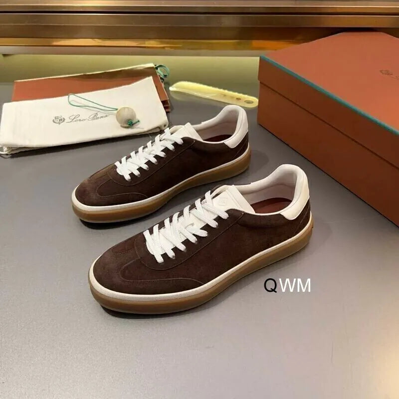 LRP Nuages Sneakers – Brown & White Suede