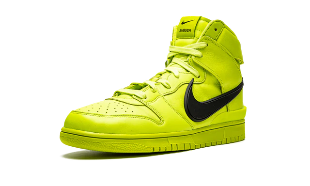 NK Dunk High Ambush Flash Lime