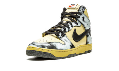 NK Dunk High Black Acid Wash